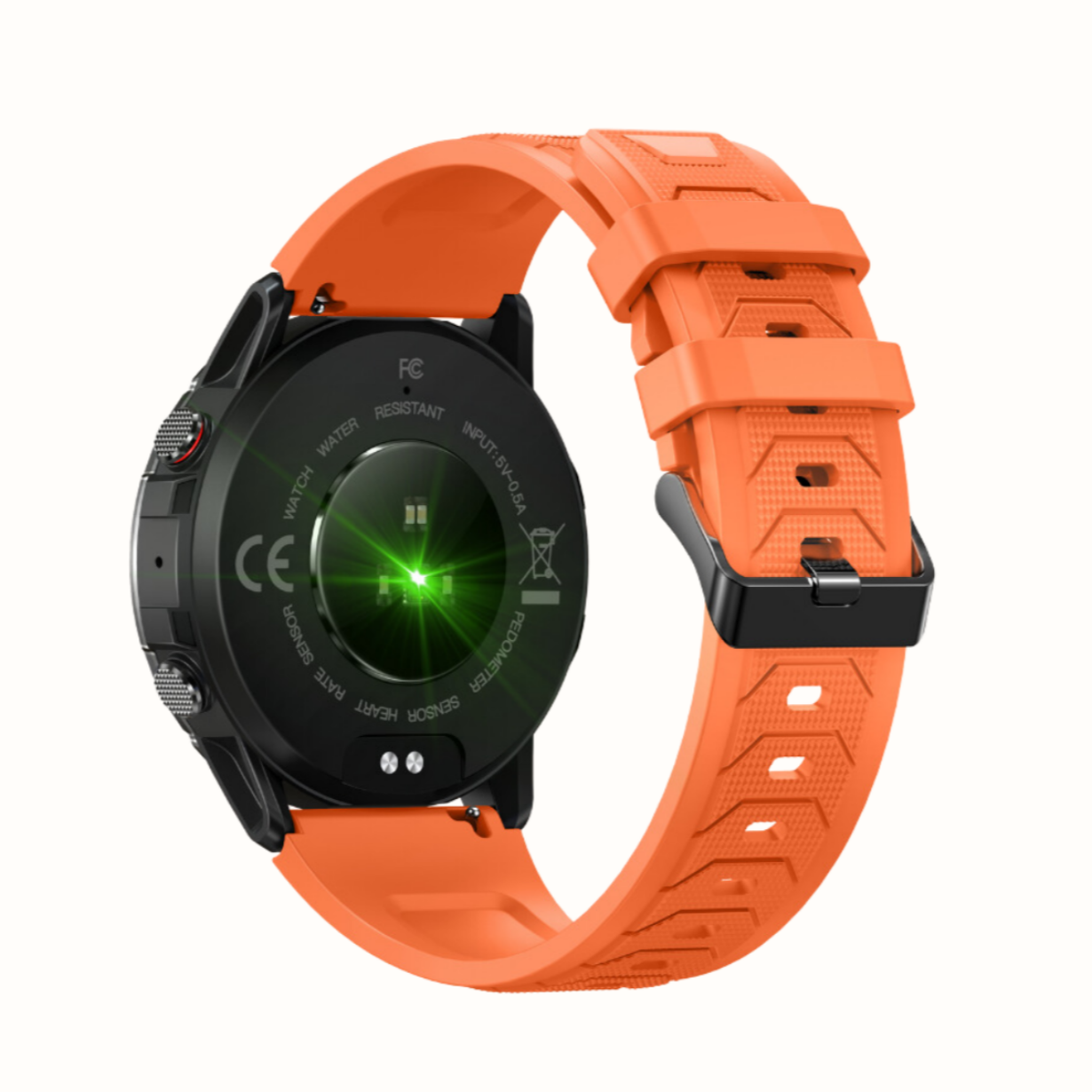 NX10 Sport Smartwatch, AMOLED Display, Setup with Android device, Setup with Apple Device, Water resistance - IP68, Best Smart Watch, 2023, Track Activity,Track WOmens Health, Pedometer, Calorie Monitor, Sleep Tracking, Heart Rate Monitor, Blood Oxygen Monitor- Spo2, Multisport Mode, Color - Orange